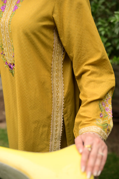 Honey blossom-3 Piece/ 2Piece Embroidered lawn